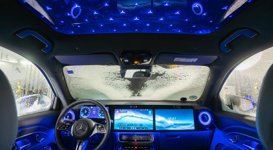 Prüfung temperatur- und feuchteempfindlicher Fahrzeugkomponenten